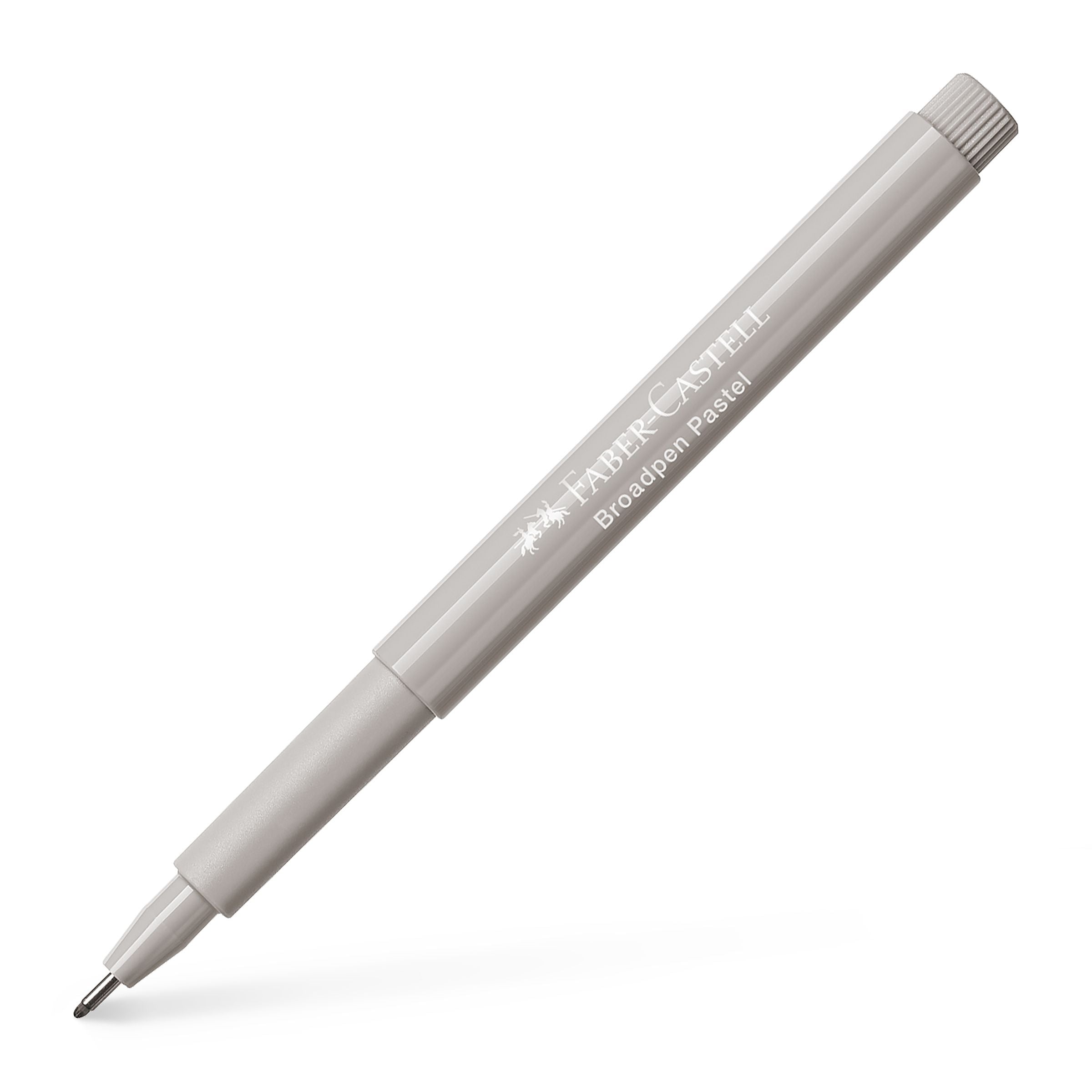 LINER 0.8MM GRI PASTEL BROADPEN 1544 FABER-CASTELL LINER 0.8MM GRI PASTEL BROADPEN 1544 FABER-CASTELL